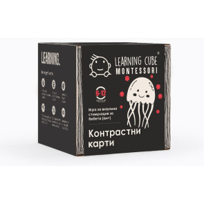 K-Toyz Learning Cubes Игра За Визуална Стимулация За Бебета 6м+ "Контрастни Карти" Lc-048