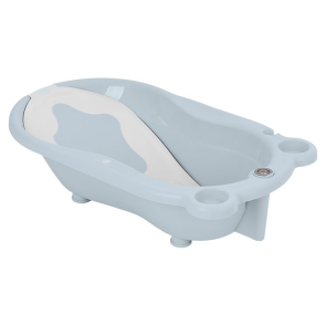 KIKKA BOO Вана KAI с отвор, подложка и вграден термометър BLUE