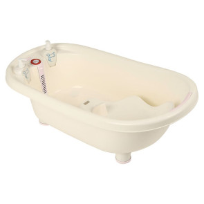 KIKKA BOO Вана DORI с отвор, подложка и вграден термометър PINK