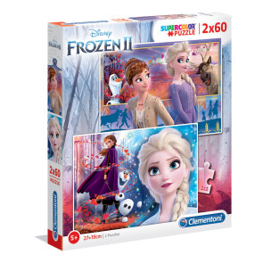 CLEMENTONI 2x60ч. Пъзел Frozen 2