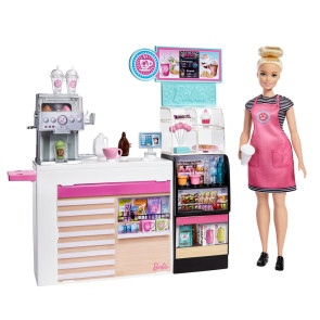 BARBIE COOKING & BAKING Игрален комплект Кафенето на Барби