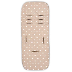 LORELLI Мека подложка за количка COSY TRAVEL КОРОНИ ЛАТЕ