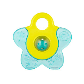 CANPOL Водна чесалка с дрънкалка ЗВЕЗДА ТЮРКОАЗ