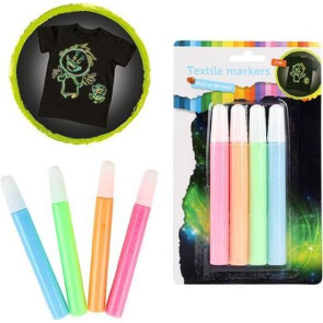 TTOYS маркери за текстил 47113 Glow in the Dark