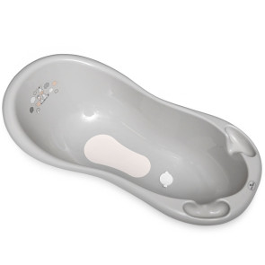 LORELLI Classic Вана неплъзгаща се с оттичане 100 см. ZEBRA GREY