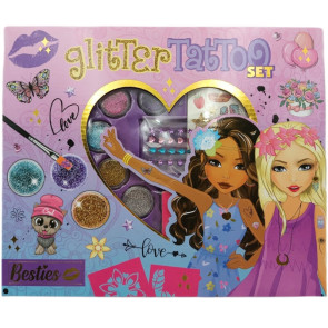 GRAFIX комплект за татуировки с брокат