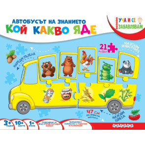 ПОСОКИ КУФАРЧЕ - Автобусът на знанието - Кой какво яде?