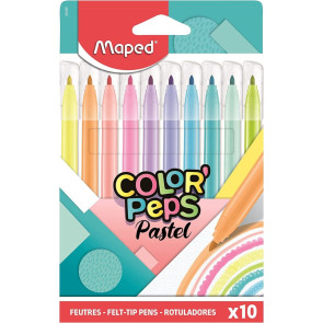 MAPED Флумастери Color Peps Pastel 10 цвята