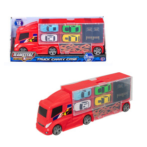 HTI TEAMSTERZ Камион-автовоз с 4 колички