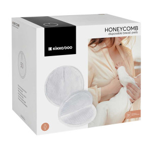 KIKKA BOO Подплънки за кърмачки - еднократни 50 бр. HONEYCOMB