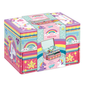 TOTUM Декорирай сама кутийка за бижута Еднорог