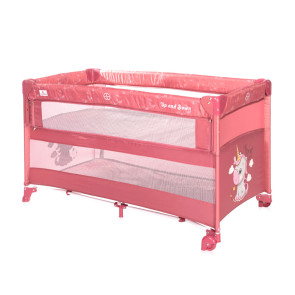 LORELLI Classic Кошара на 2 нива UP AND DOWN с падаща преграда ROSE VELVET UNICORN