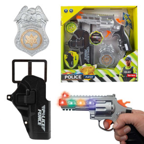 TToys Пистолет със Звуци и Кобур