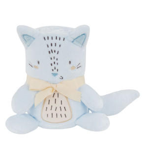 KIKKA BOO Бебешко одеяло с 3D бродерия LITTLE FOX