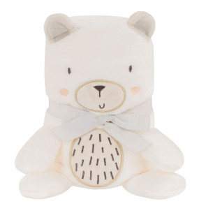 KIKKA BOO Бебешко одеяло с 3D бродерия MY TEDDY