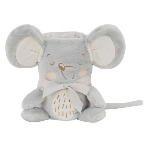 KIKKA BOO Бебешко одеяло с 3D бродерия JOYFUL MICE