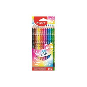 MAPED Моливи MAPED Mini Cute - 12 цвята