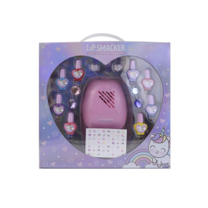Интелфарм Комплект за маникюр Lip Smacker с лампа 16 части