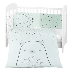 KIKKA BOO Сет 6 части 60х120 BEAR WITH ME MINT