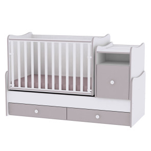 LORELLI Classic Трансформиращо се легло-люлка 70/160 см. ТРЕНД ПЛЮС БЯЛО/STRING