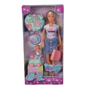 Steffi Love Кукла Стефи с бебе в кола