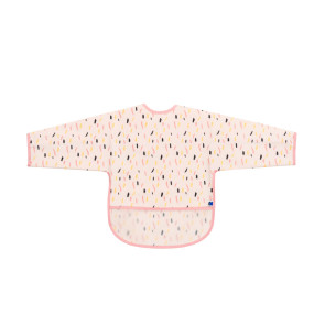 KIKKA BOO Лигавник непромокаем с ръкави ARTY PINK PATTERN