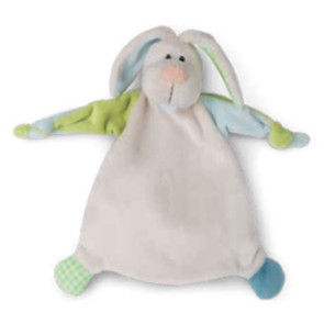 NICI Kърпичка за гушкане ЗАЕК ЗЕЛЕНО УХО