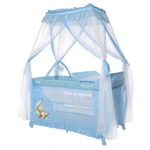 LORELLI Classic Кошара на 2 нива MAGIC SLEEP BLUE MOON SLEEPING BEAR
