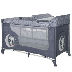 LORELLI Classic Кошара на 2 нивa MOONLIGHT COOL GREY PANDAS