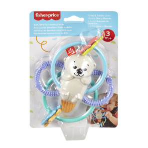 Fisher-Price® Twist & Teethe Otter Гризалка Видра