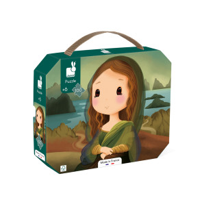 JANOD Пъзел Мона Лиза 100 части