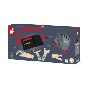 JANOD Колан с инструменти и ръкавици BRICO KIDS