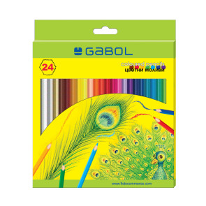 Gabol Цветни моливи 24 цвята