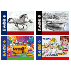 Блок номер 4 офсетов картон