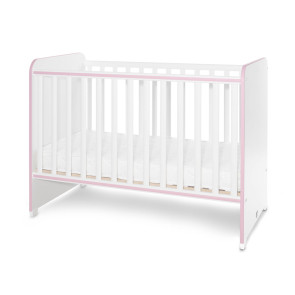 LORELLI Classic Легло 60/120 см. SWEET DREAM БЯЛО/ ORCHID PINK