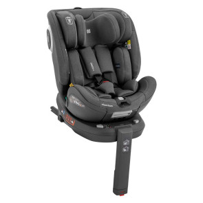 KIKKA BOO Стол за кола I-SIZE I-CONIC 360° ISOFIX (40-150 см) DARK GREY