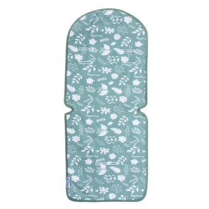 SEVI BABY Универсална подложка за количка и стол за кола зелени листа