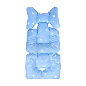 SEVI BABY Възглавница за количка и стол за кола и хранене - синя