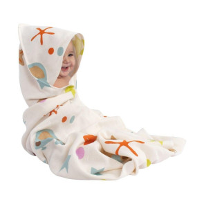 SEVI BABY Хавлия с качулка - космос