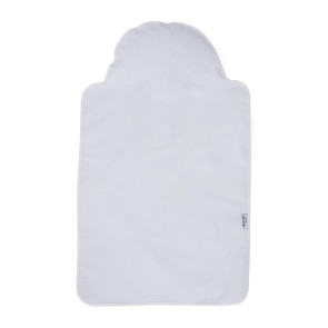 SEVI BABY Практичен двулицев повивалник с възглавничка - бял