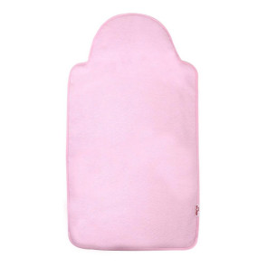 SEVI BABY Практичен двулицев повивалник с възглавничка - розов