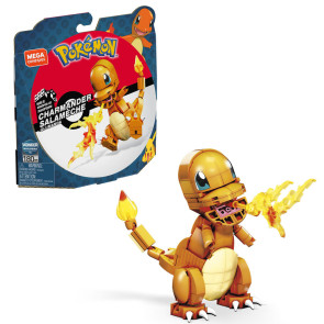MEGA BLOKS Pokémon Конструктор фигурка CHARMANDER 180 части