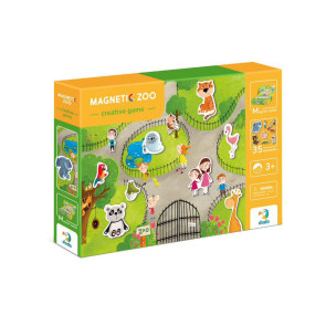 DODO Магнитна образователна игра - Зоопарк 36 части