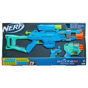 NERF Elite 2.0 Пакет Бластери Tactical Pack с 20 стрели