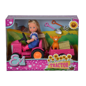 EVI LOVE Кукла Еви с трактор