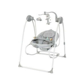 LORELLI Classic Електрическа люлка-шезлонг 2в1 TANGO GREY TREES