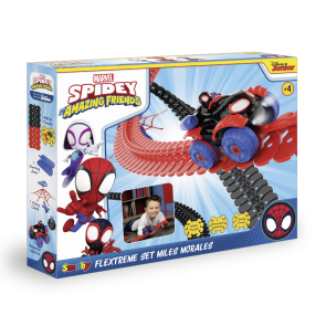 SMOBY Spidey and His Amazing Friends FLEXTREME Кола Morales и релси