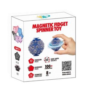FIDGET Магнитен спинър топка