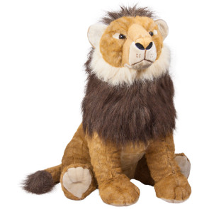 АМЕК Плюшен седнал лъв 80 см.