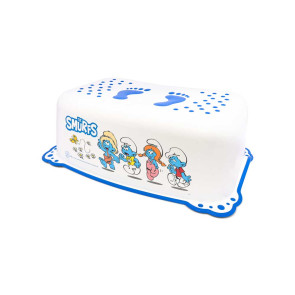 LORELLI Classic Детско стъпало за баня THE SMURFS WHITE